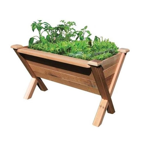 Gronomics Gronomics MRGW 34-48 Modular Rustic Garden Bed Wedge 34 W x 48 L x 32 H in. MRGW 34-48